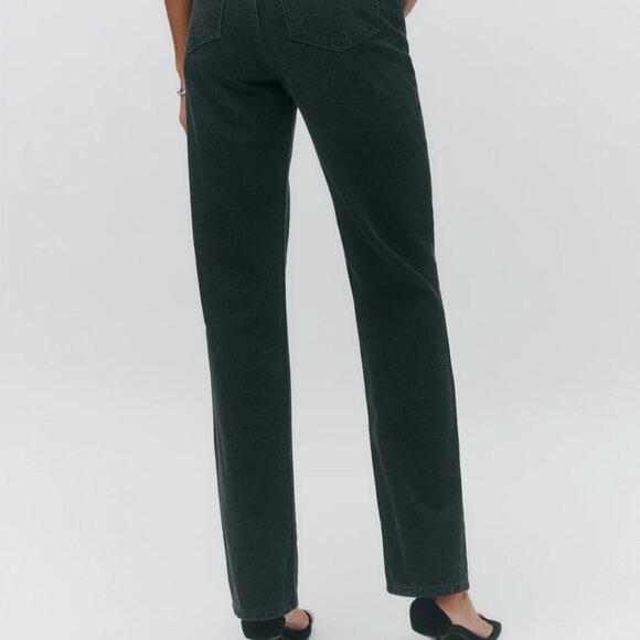 REFORMATION BRAND NEW WITH TAGS Abby High Rise Straight Jeans Size 25 - Picture 6 of 10